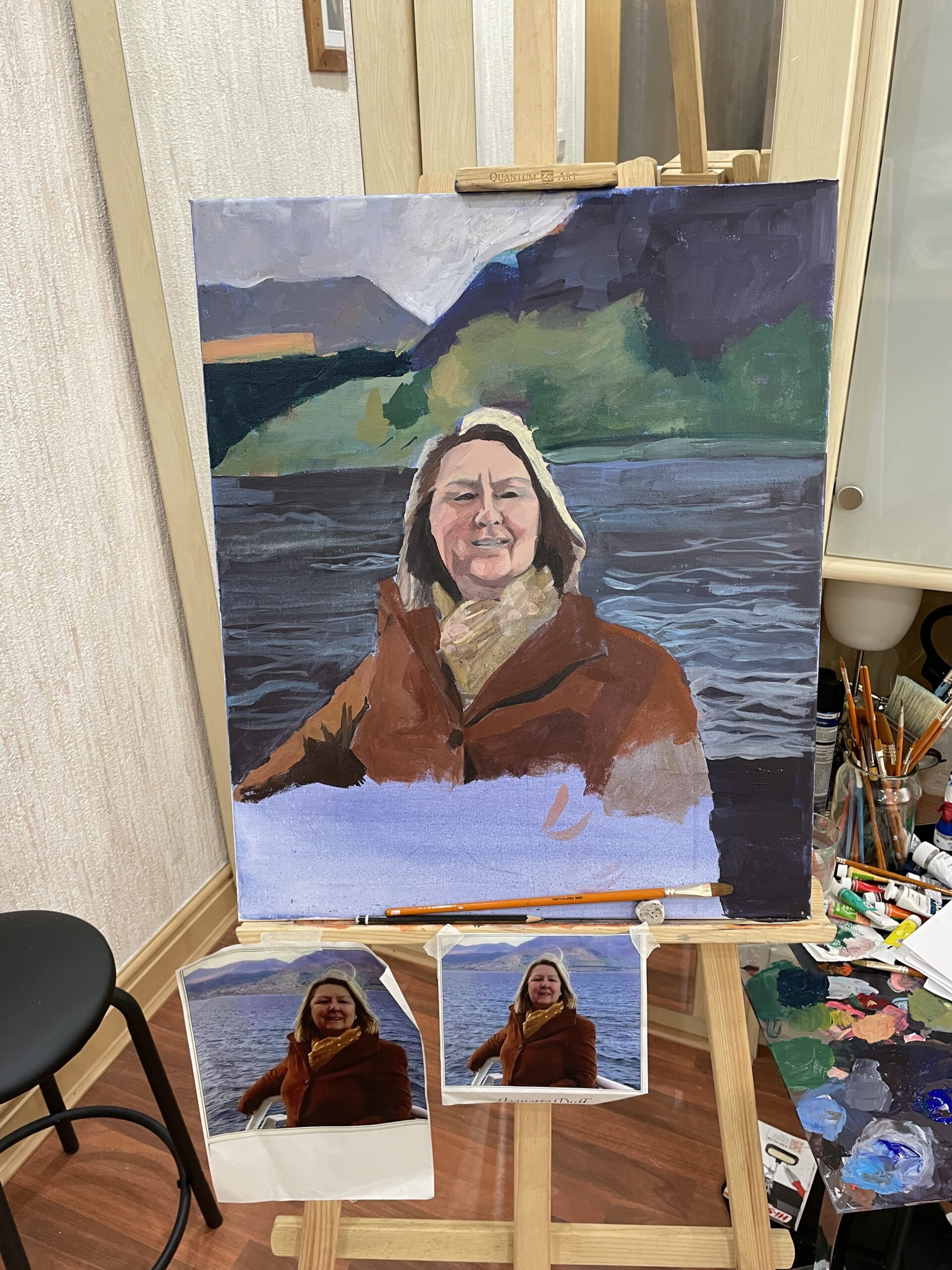 Studio Update 15/09/2023 – Fighting a Painting, Planning, and Inspiring